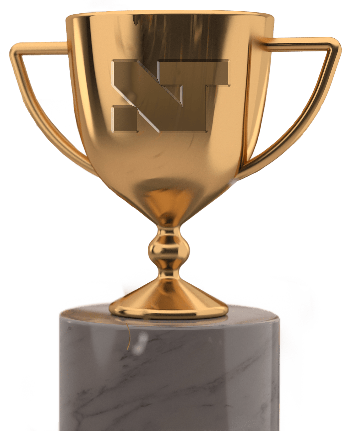 Trophy with NT logo